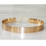 Cinturón latón dorado