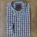 Camisa RideBike cuadros marrón