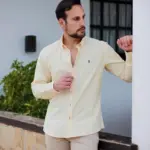 Camisa Walter Murray amarilla