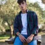 Camisa cuadros verde Bones Brand