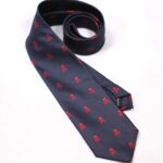 Corbata carabela roja