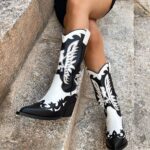 Botas cowboy bicolor
