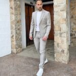 Traje JVZ beige